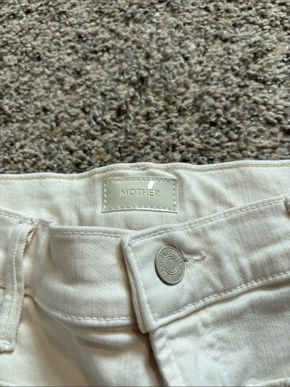 MOTHER The Hustler Patch Pocket Flood Jeans size 30 - Picture 3 of 6
